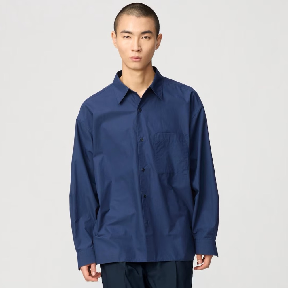 BROADCLOTH
OVERSIZED SHIRT
LONG SLEEVE